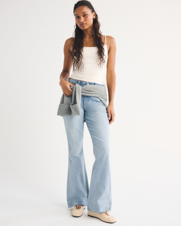 Curve Love High Rise Bootcut Jean, Light view 1
