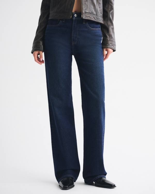 High Rise 90s Relaxed Martini Embroidered Jean