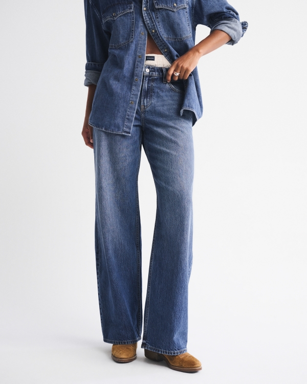 Curve Love Low Rise Ultra Loose Jean