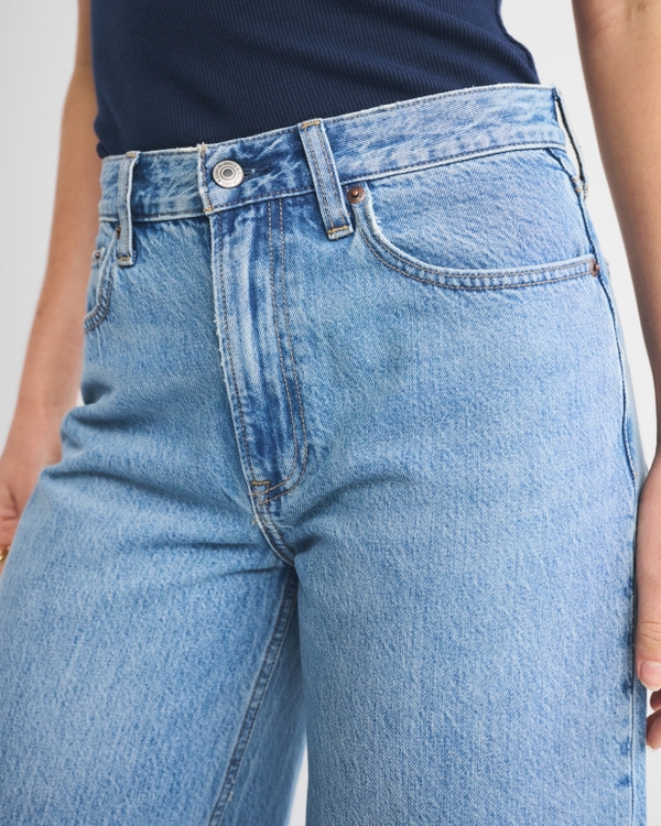 High Rise Wide Leg Jean