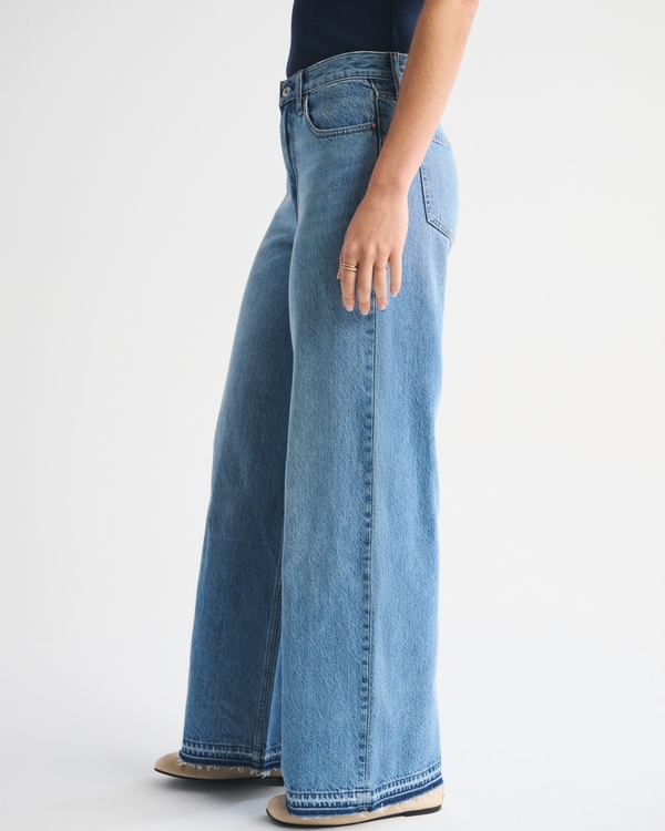 High Rise Wide Leg Jean