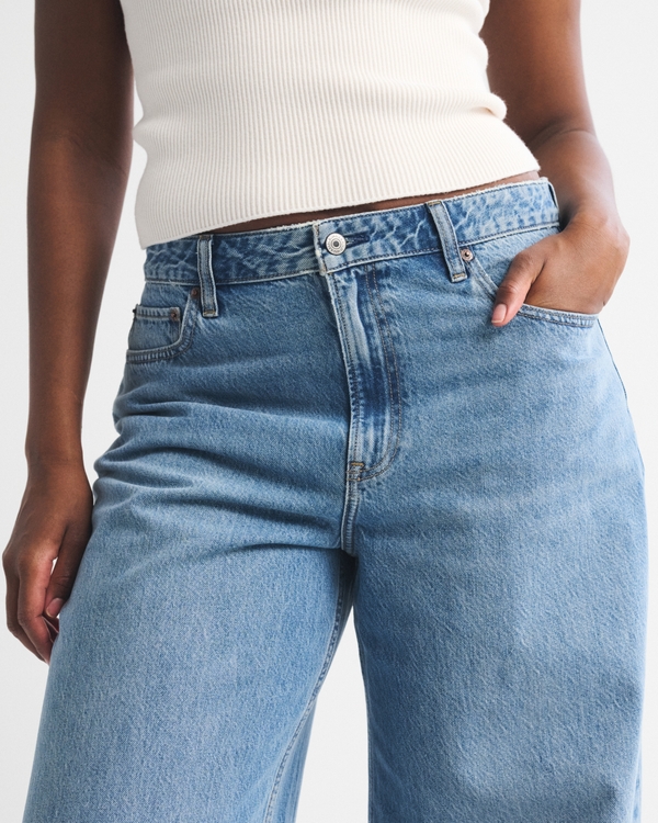 Curve Love High Rise Wide Leg Jean