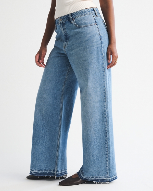 Curve Love High Rise Wide Leg Jean