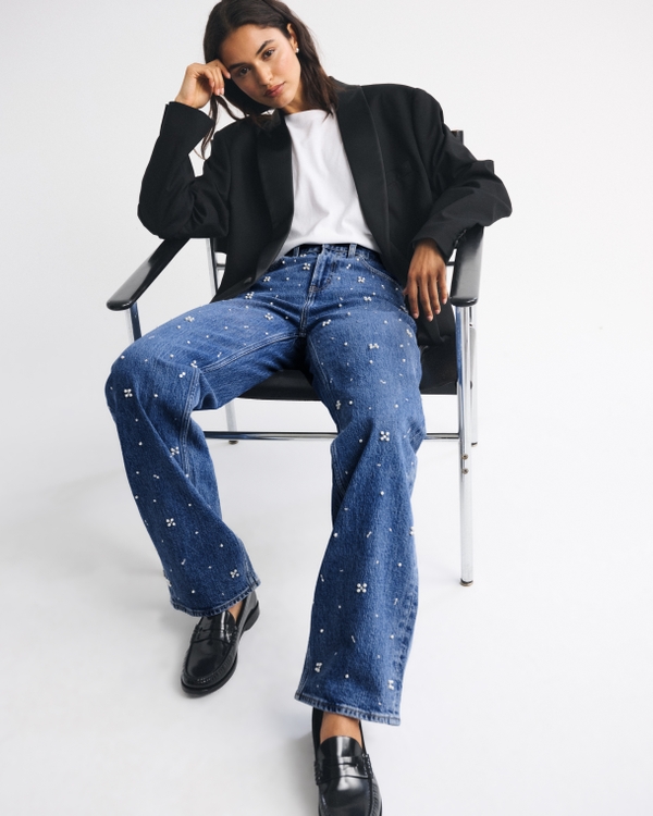 High Rise Pearl 90s Relaxed Jean