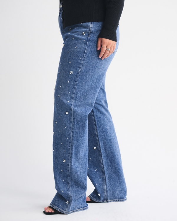 Curve Love High Rise Pearl 90s Relaxed Jean
