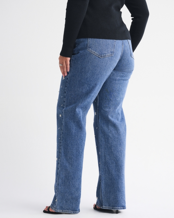 Curve Love High Rise Pearl 90s Relaxed Jean