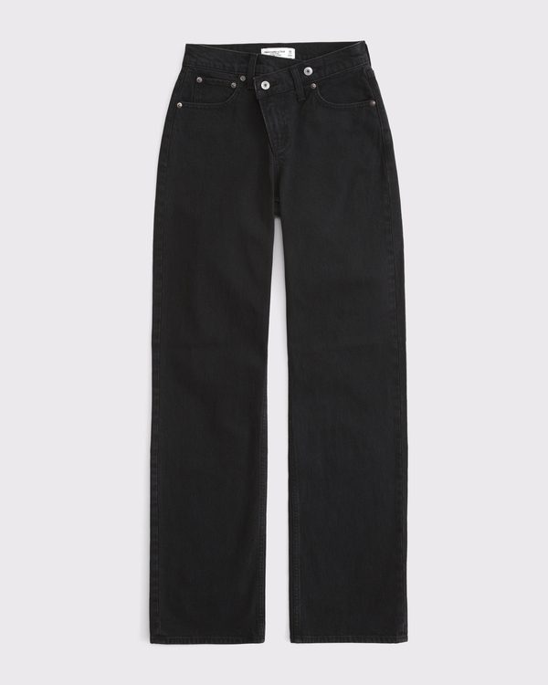 Women's High Rise 90s Relaxed Crossover Waistband Jean | Women's