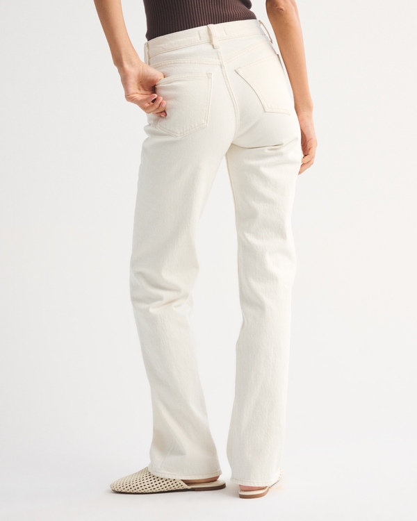 High Rise 90s Relaxed Shell Embroidered Jean