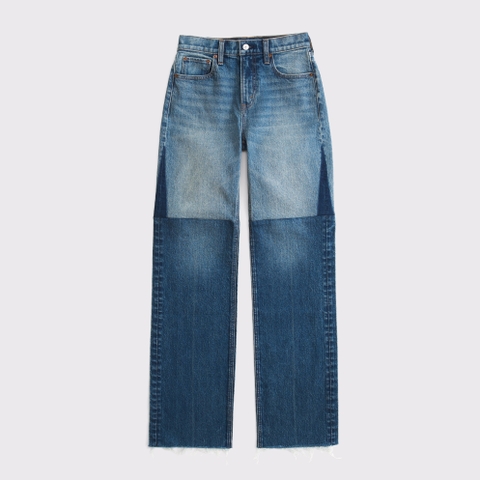 Женские джинсы Abercrombie & Fitch High Rise 90s Relaxed Reworked Jean