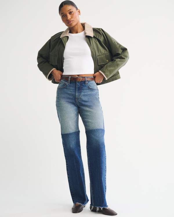 Curve Love High Rise 90s Relaxed Reworked Jean