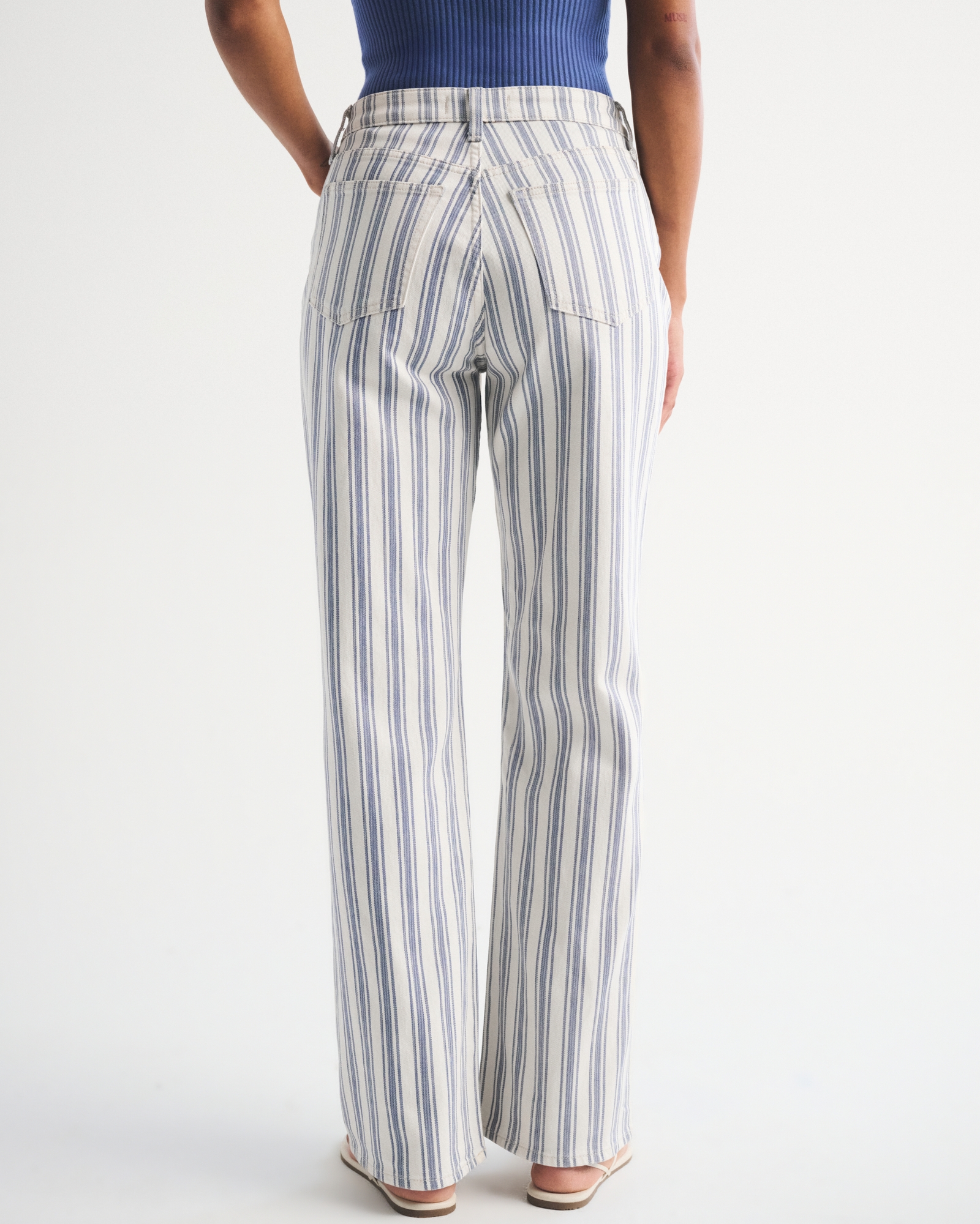 Curve Love High Rise 90s Relaxed Floral Print Jean