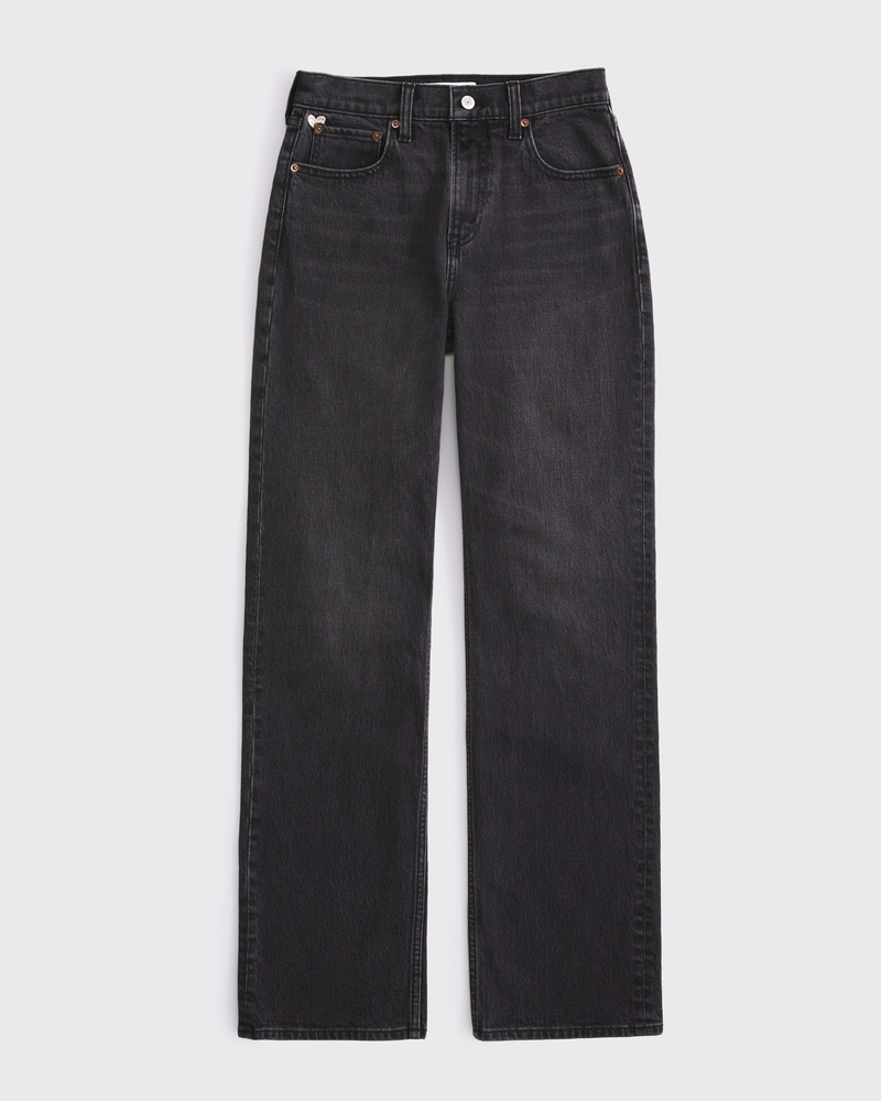 Women's High Rise 90s Relaxed Heart Embroidered Jean | Women's