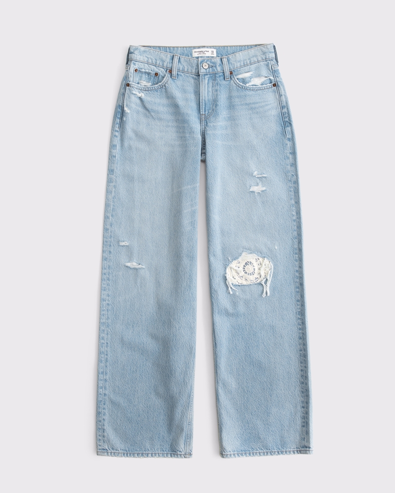 Women's Curve Love Low Rise Ultra Loose Jean | Women's Bottoms