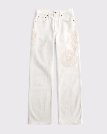High Rise 90s Relaxed Jean from Abercrombie & Fitch - $120