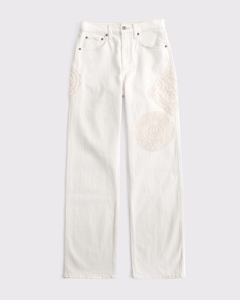 Curve Love High Rise 90s Relaxed Jean from Abercrombie & Fitch - $120
