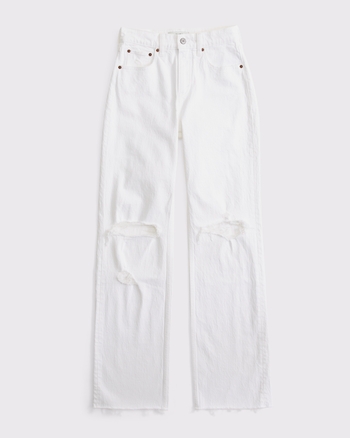 High Rise 90s Relaxed Jean from Abercrombie & Fitch - $100