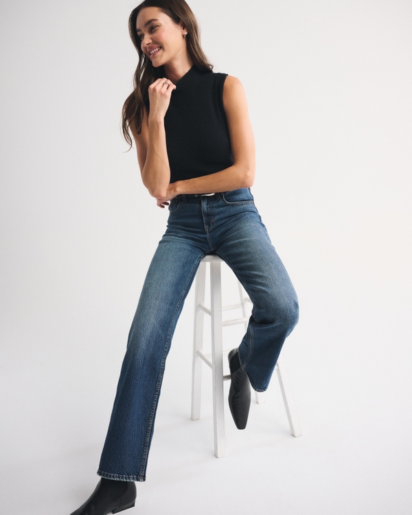 High Rise 90s Relaxed Jean, Dark view 1