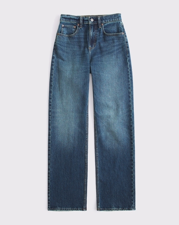 High Rise 90s Relaxed Jean from Abercrombie & Fitch - $90