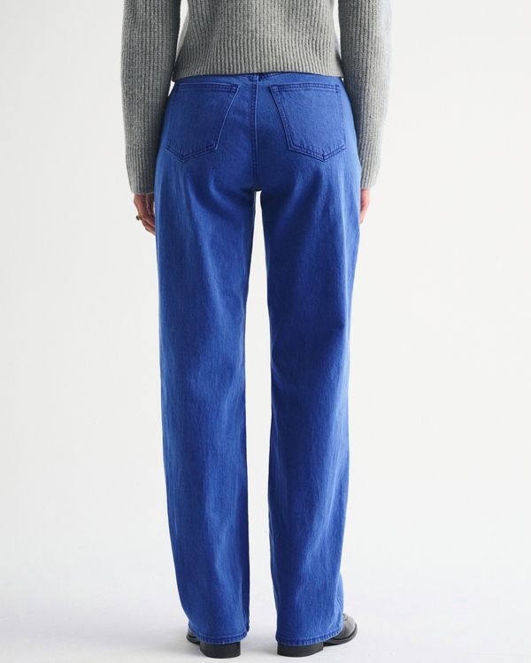 Curve Love High Rise 90s Relaxed Cobalt Jean