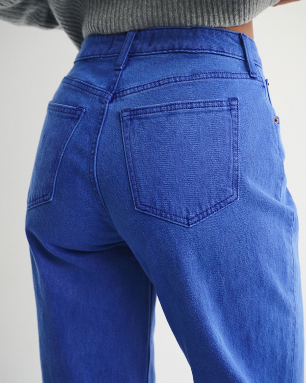 Curve Love High Rise 90s Relaxed Cobalt Jean