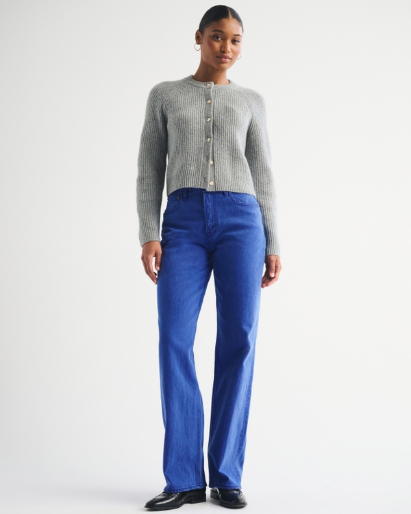 Curve Love High Rise 90s Relaxed Cobalt Jean