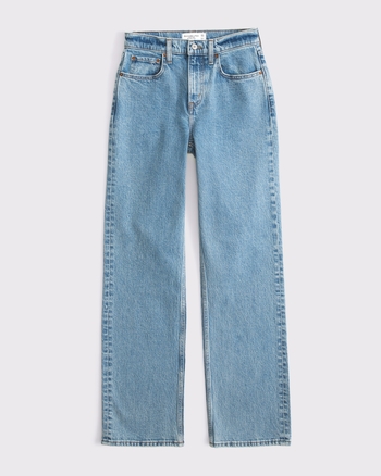 High Rise 90s Relaxed Jean from Abercrombie & Fitch - $90