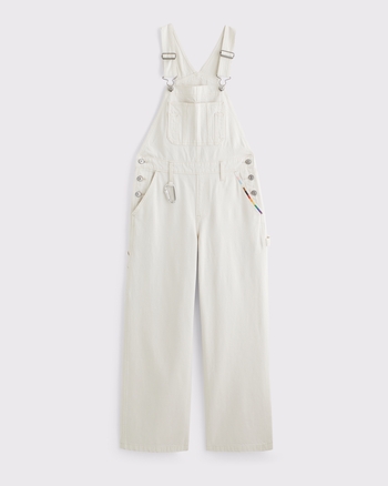Pride Ultra Loose Denim Overall from Abercrombie & Fitch - $130