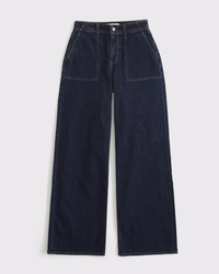 High Rise Wide Leg Jean