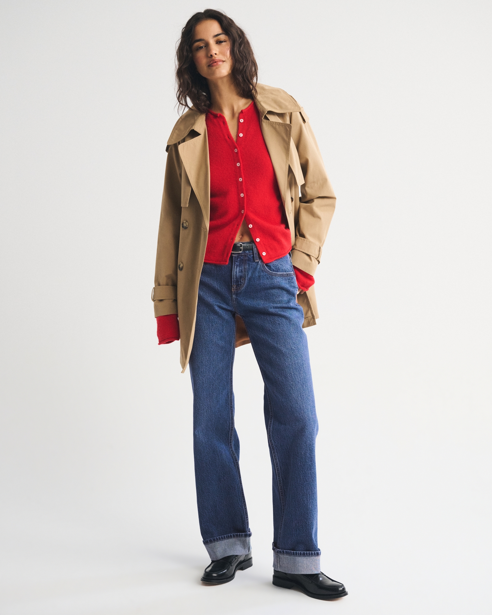 Low Rise 90s Relaxed Cuffed Hem Jean