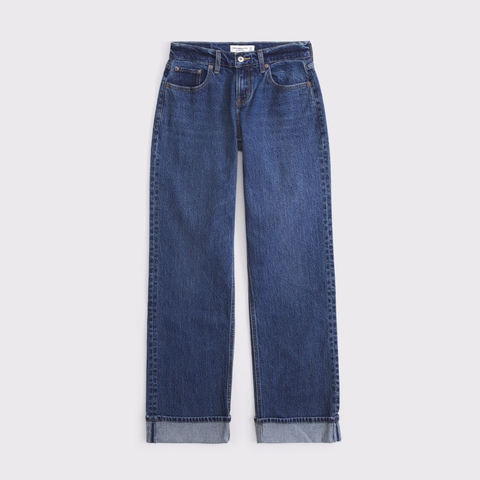 Женские джинсы Abercrombie & Fitch Low Rise 90s Relaxed Jean