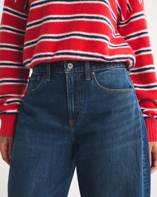 Curve Love High Rise Barrel Jean