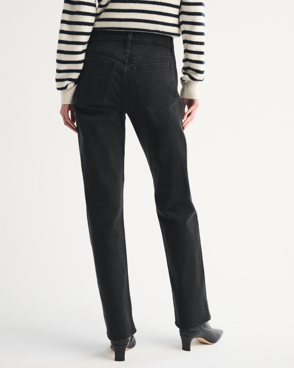 High Rise 90s Straight Jean