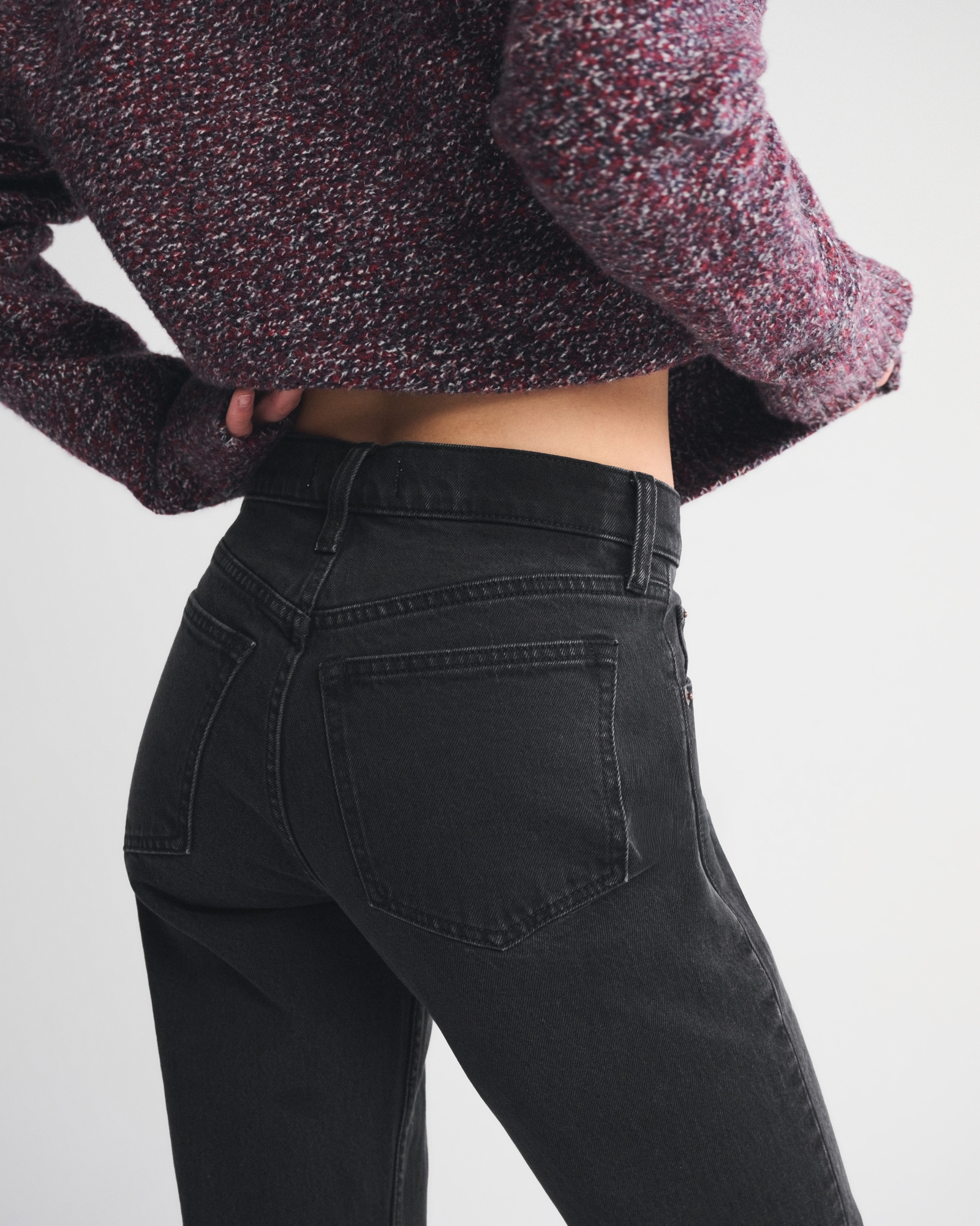 High Rise 90s Straight Jean