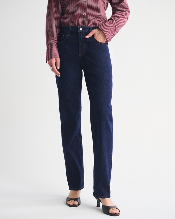 Women's High Rise 90s Straight Jean | Women's Bottoms