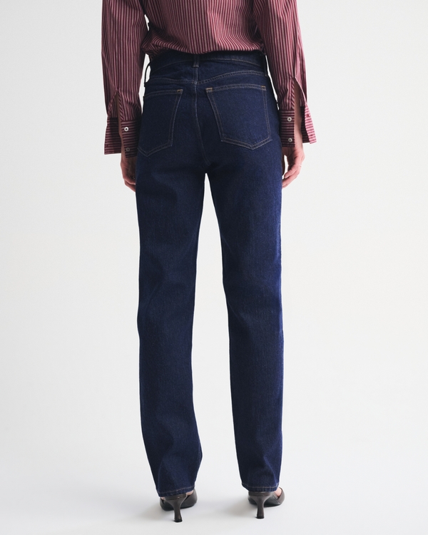 High Rise 90s Straight Jean