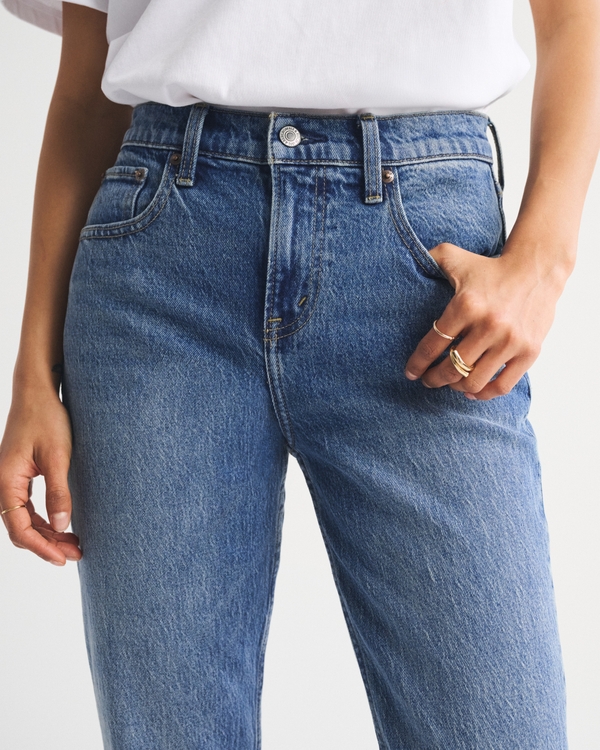 High Rise 90s Straight Jean