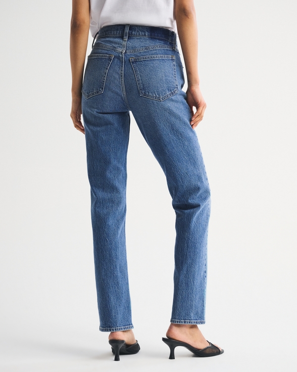 High Rise 90s Straight Jean