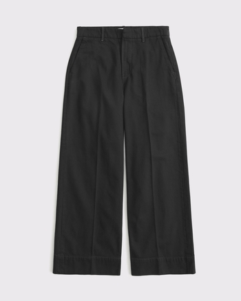 Curve Love High Rise Wide Leg Trouser Jean from Abercrombie & Fitch - $79.99