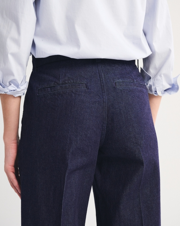 High Rise Wide Leg Trouser Jean