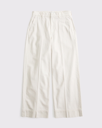 High Rise Wide Leg Trouser Jean from Abercrombie & Fitch - $59.99