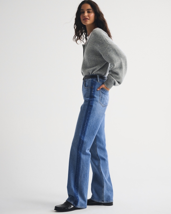 High Rise 90s Relaxed Tonal Jean