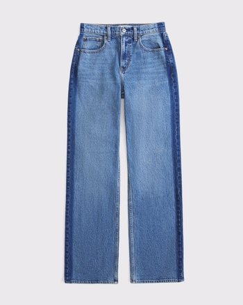 High Rise 90s Relaxed Tonal Jean