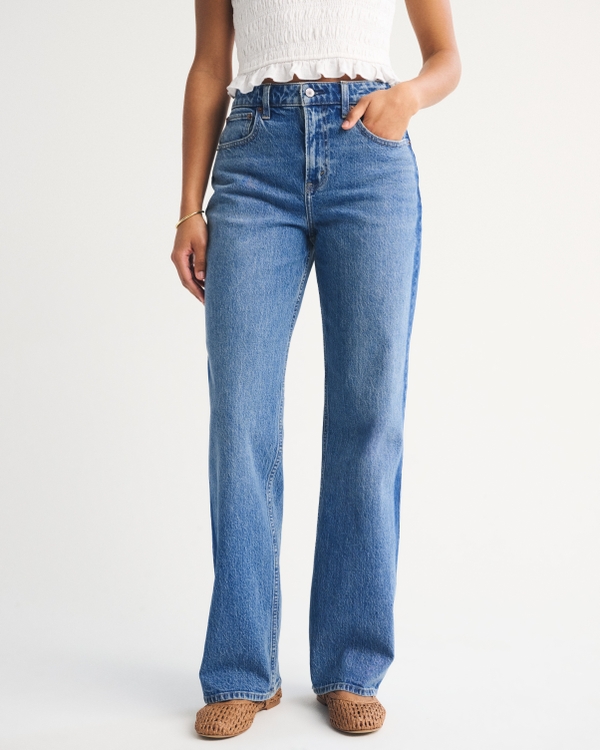Curve Love High Rise 90s Relaxed Tonal Jean