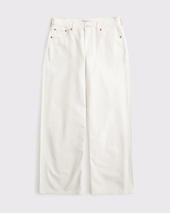 Curve Love Low Rise Ultra Loose Creased Jean from Abercrombie & Fitch - $59.99