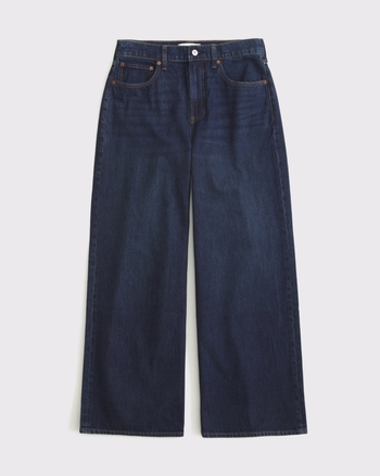 Curve Love High Rise Wide Leg Jean from Abercrombie & Fitch - $59.99
