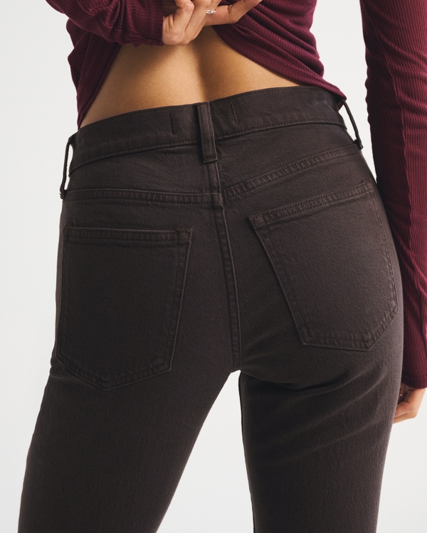 High Rise Bootcut Brown Jean