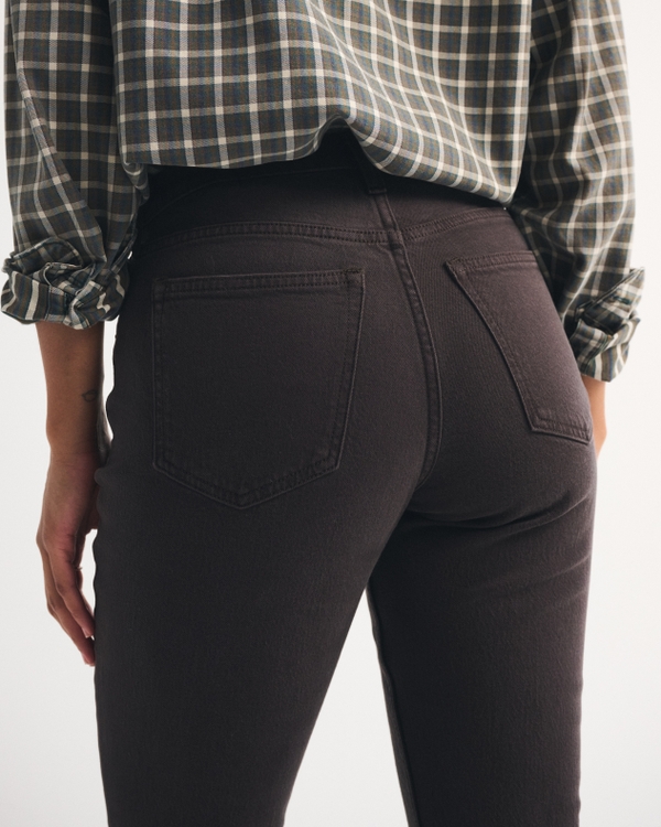 Curve Love High Rise Bootcut Brown Jean