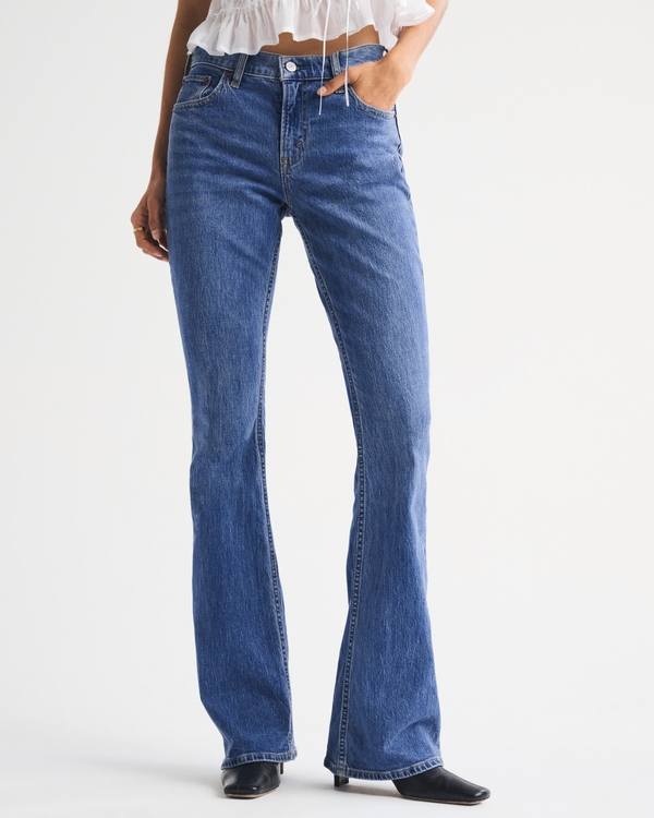 Mid Rise Bootcut Cowboy Embroidered Jean