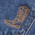 medium cowboy embroidery