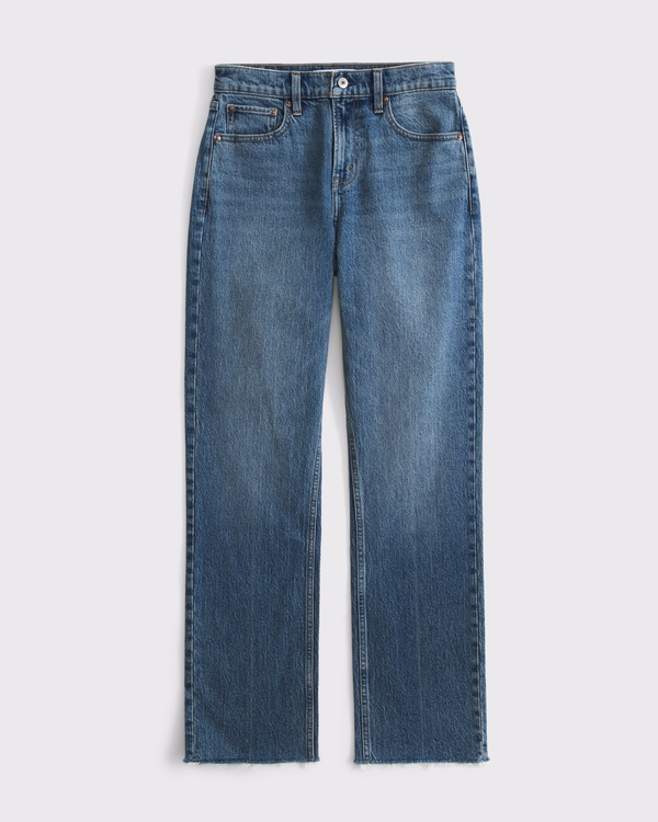 Curve Love High Rise 90s Straight Jean, Medium view 1